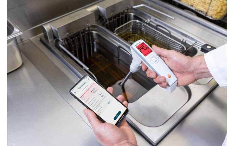 Testo 270 BT - Tester fritovacího oleje Měření TPM
